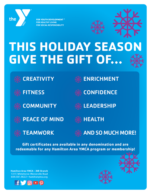 Hamilton Area YMCA Gift Certificates